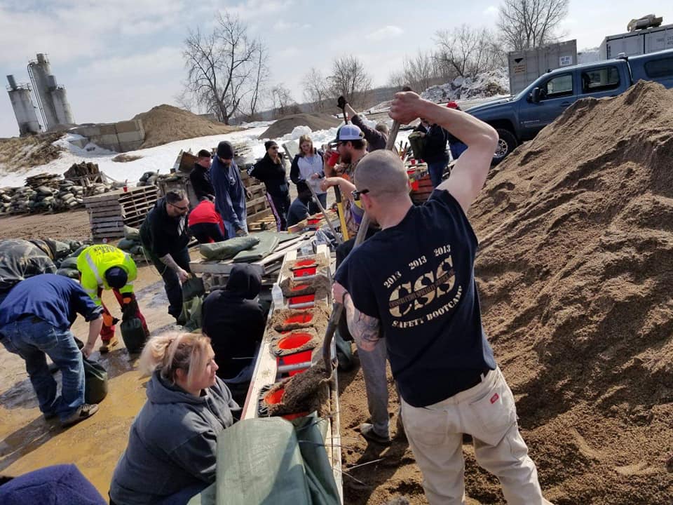 free sand bags!