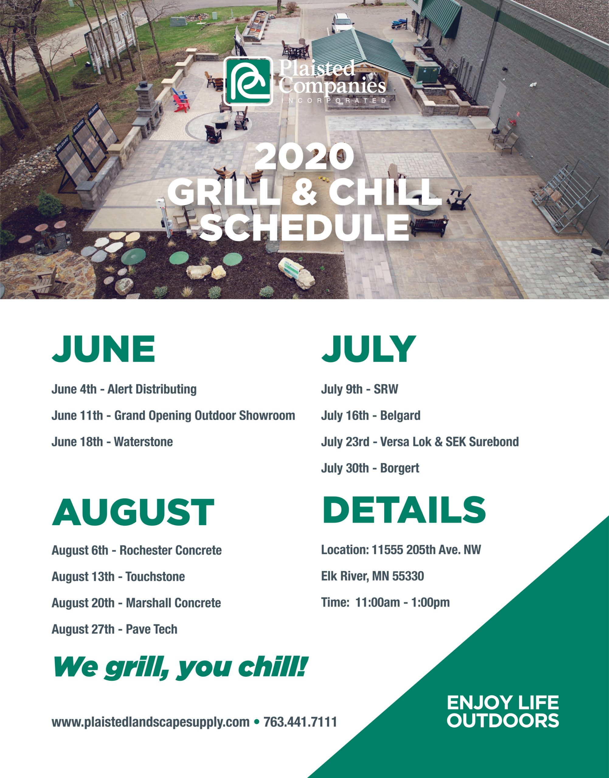 Grill & Chill at Plaisted Companies
